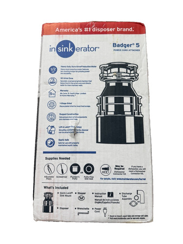 Insinkerator badger garbage - insinkerator,
